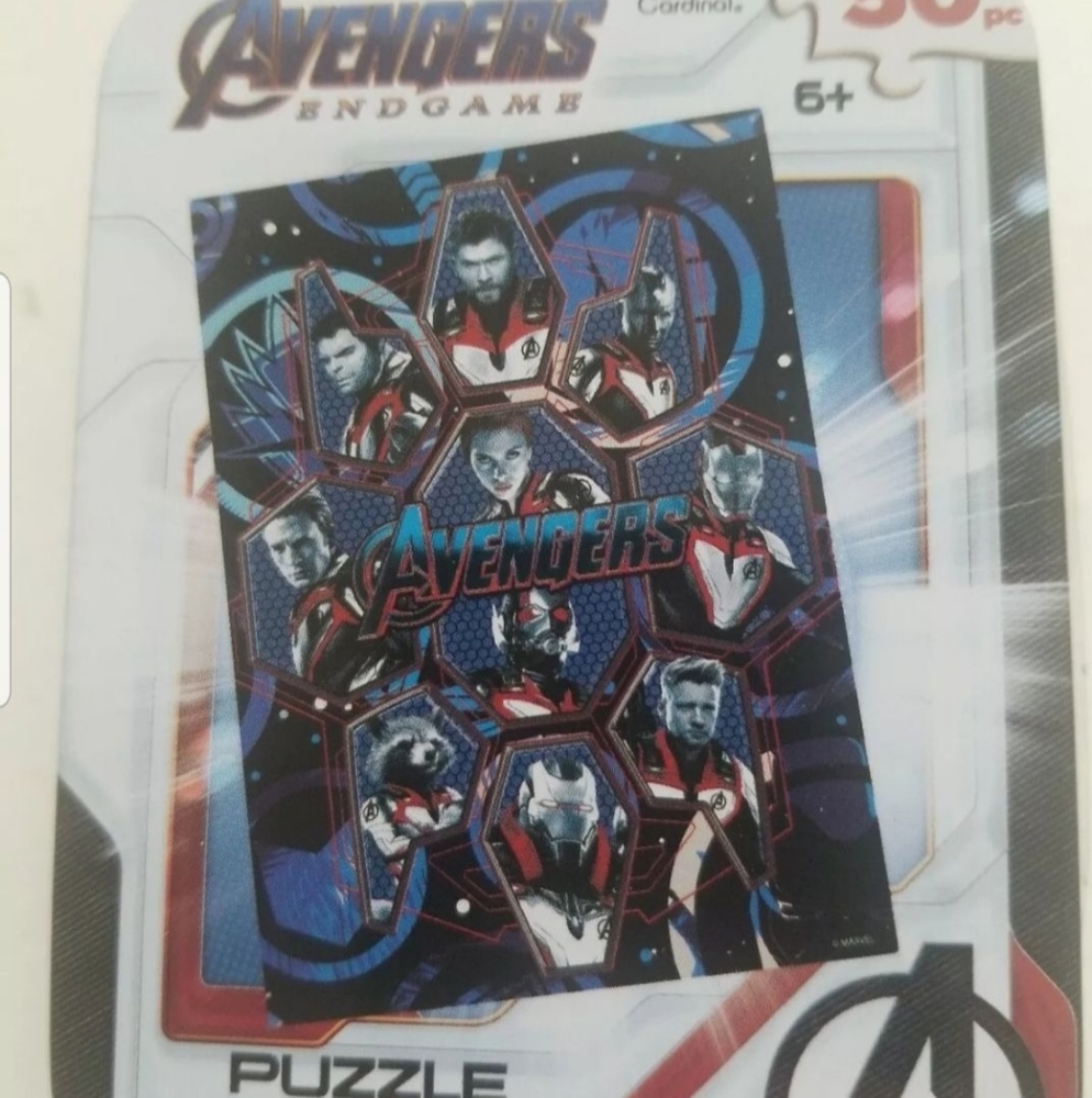 💥 5 for 25💥Marvel Avengers Endgame Puzzle in a Tin